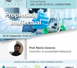 Ciclo de charlas una Start Up en el laboratorio: Propiedad Intelectual