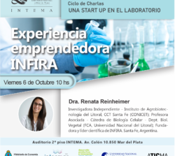 Ciclo de charlas una Start Up en el laboratorio: INFIRA