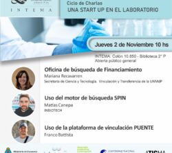 Ciclo de Charlas “Una Start Up en el laboratorio”