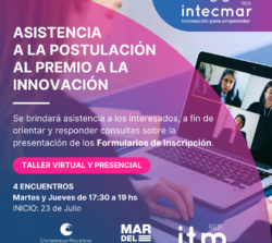 Asistencia a la Postulación al Premio a la Innovación